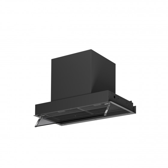 AIRFORCE F300 BL/A/60 60cm Μαύρο Απορροφητήρας Εντοιχιζόμενος Τζάκι